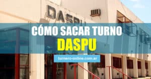 como sacar turno daspu por teléfono y online