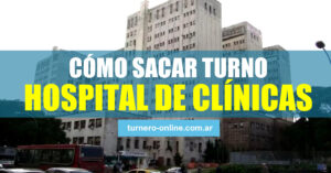 como sacar turnos hospital de clínicas buenos aires, uba