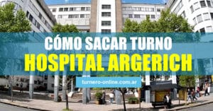 como sacar turno hospital argerich