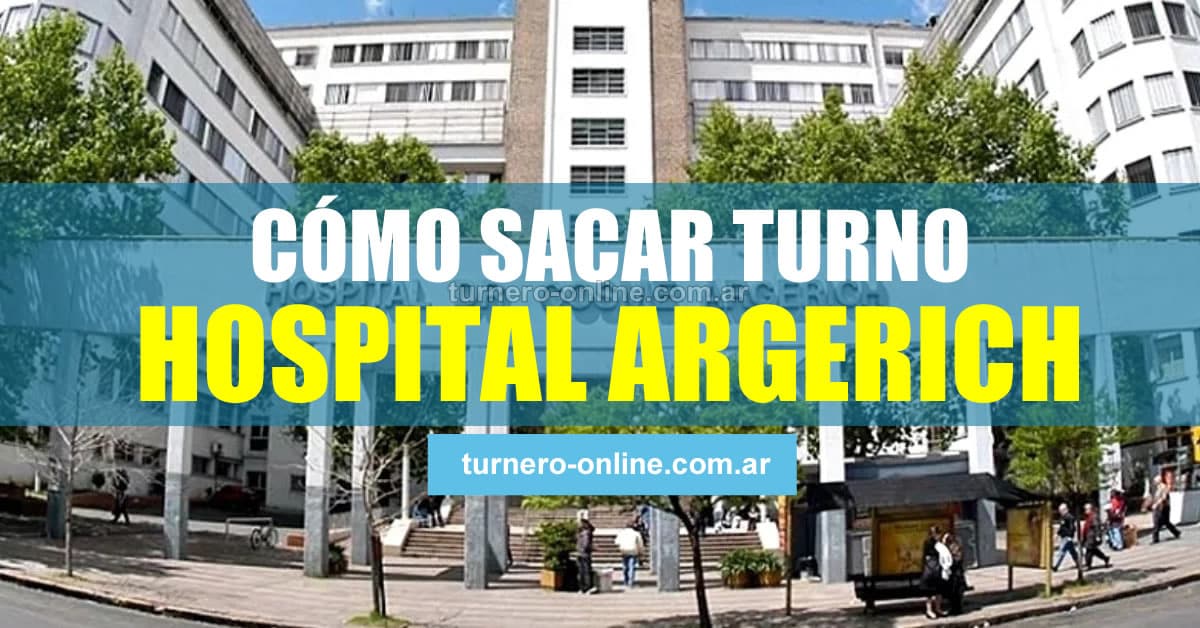 como sacar turno hospital argerich