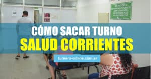 como sacar turnos online y teléfono salud corrientes