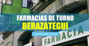 farmacias de turno hoy en berazategui, buenos aires