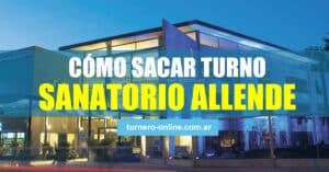 como sacar turnos online y por teléfono sanatorio allende córdoba