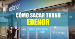 como sacar turno edenor, online y por teléfono