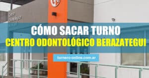 imagen de cómo sacar turno en el centro odontológico gratuito de la municipalidad de berazategui