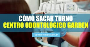 imagen del dentista y paciente para cómo sacar turnos centro odontológico garden córdoba, online, whatsapp y teléfono