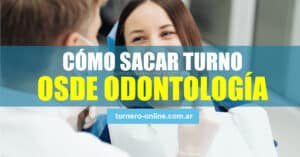 imagen de una paciente en el dentista para cómo sacar turno osde odontología